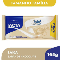 Tabua 165g Chocolate Lacta Laka - Mega Vitrine Virtual