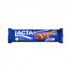 TABLETE 28G LACTA AO LEITE 12UNIDADES