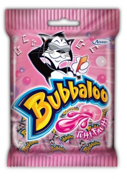 Goma de Mascar Bubbaloo Tuttifrutti 10UN